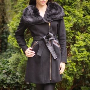 Black Fur Coat